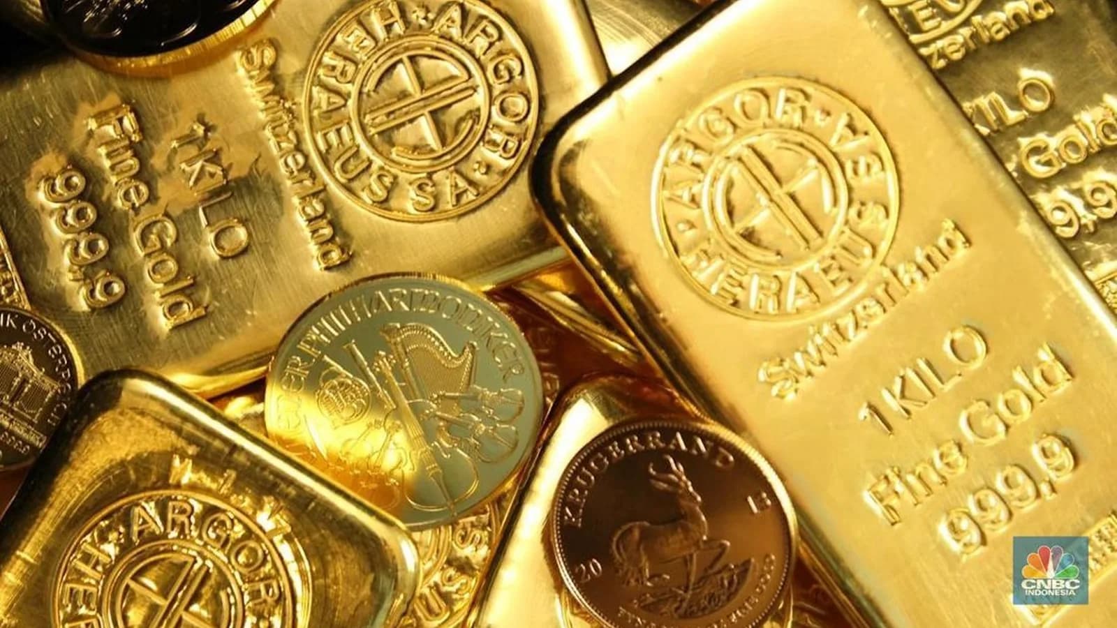 Harga Emas Dunia Anjlok 3,36% Sepekan: Imbal Hasil US Treasury dan Dolar AS Menekan
